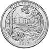 2017-D Ozark USA National Parks Quarter Uncirculated (MS-60)