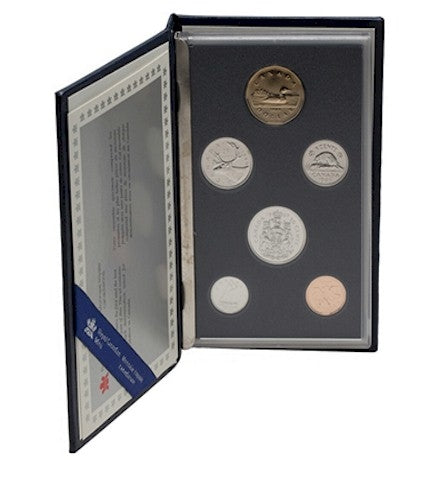 1990 Canada Specimen 6-coin set