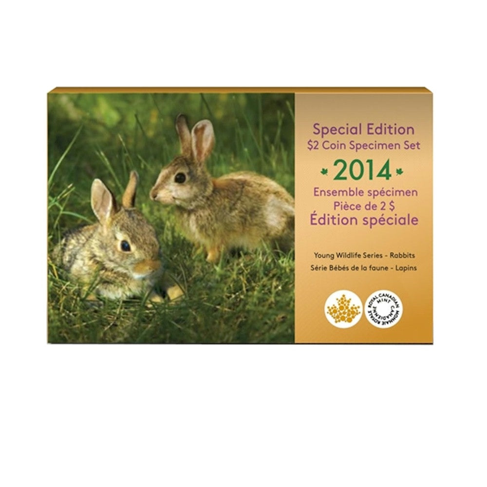 2014 Canada Baby Rabbits Special Edition Specimen Set