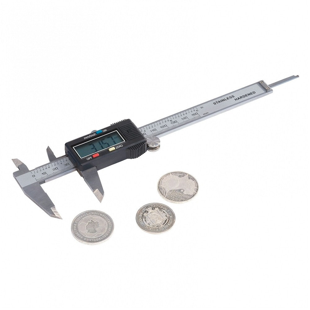 Digital slide gauge with 6 digit LCD display - SL1