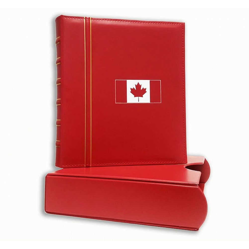 Canada Flag CLASSIC GRANDE SET 3-RING Binder - RED