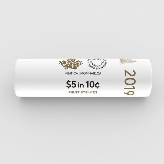 2019 Canada 10-cent Special Wrap Original Roll of 50pcs