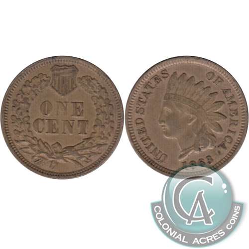 1863 USA Cent EF-AU (EF-45) $