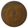 1864 Large Motto USA 2-cents About Good (AG-3)