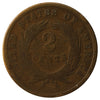 1864 Large Motto USA 2-cents Good (G-4)