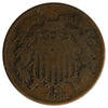 1868 USA 2 Cents G-VG (G-6)