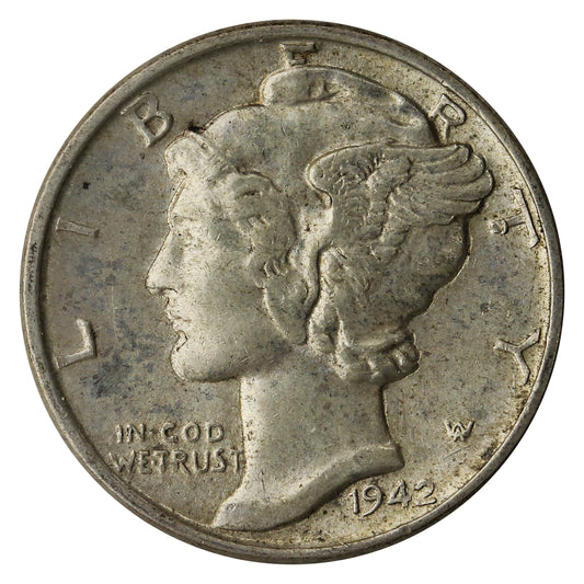 1942 USA Dime Uncirculated (MS-60)