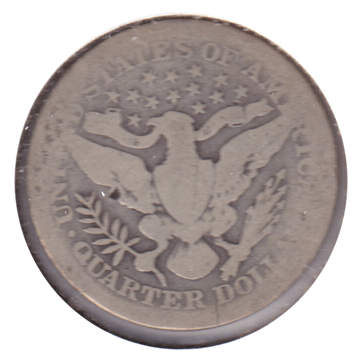 1907 USA Quarter About Good (AG-3)