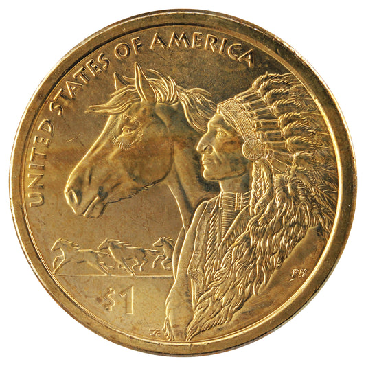 2012 D Native American USA Dollar Brilliant Uncirculated (MS-63)