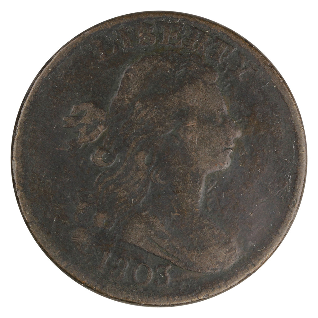 1803 Small Date Large Fraction USA Cent F-VF (F-15) $