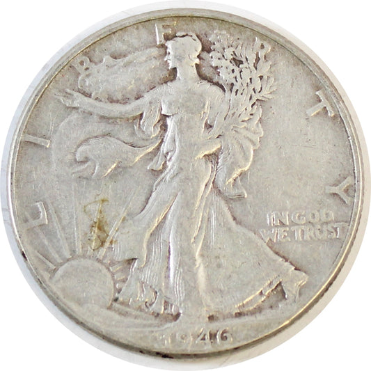 1946 USA Half Dollar Circulated