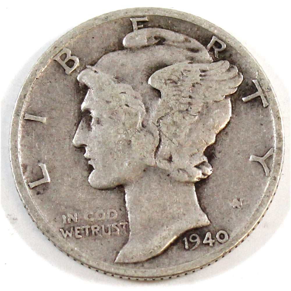 1940 USA Dime Circulated