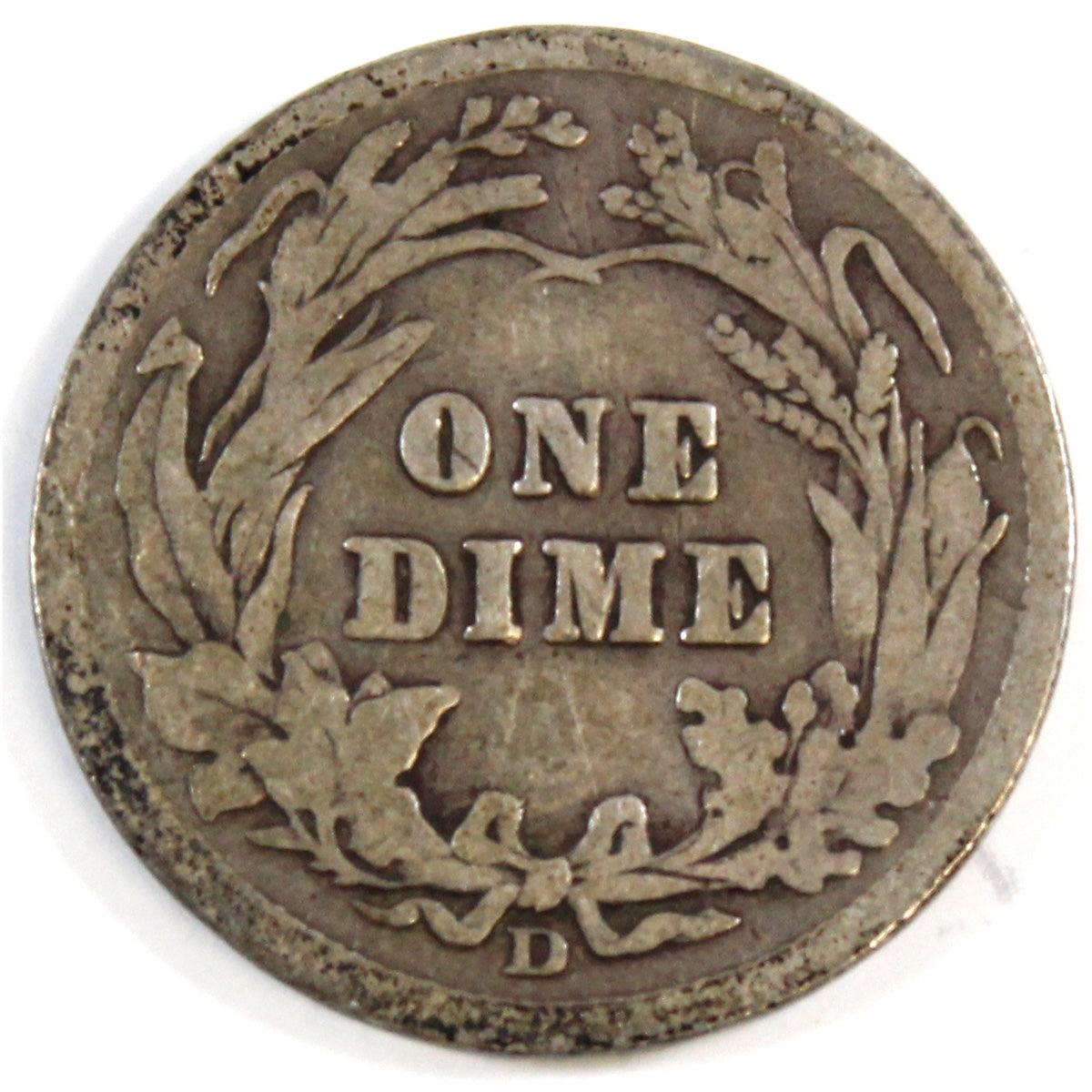 1914 D USA Dime G-VG (G-6)