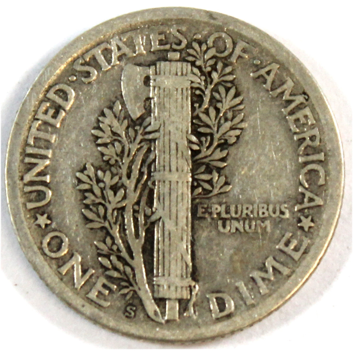 1918 S USA Dime F-VF (F-15)