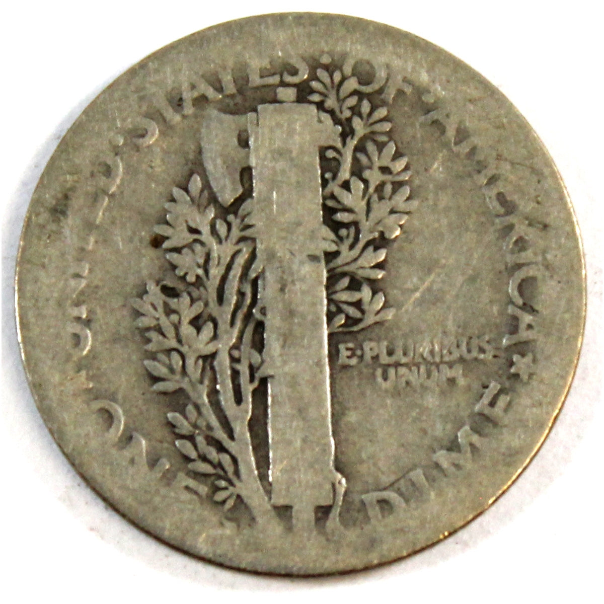 1919 D USA Dime About Good (AG-3)