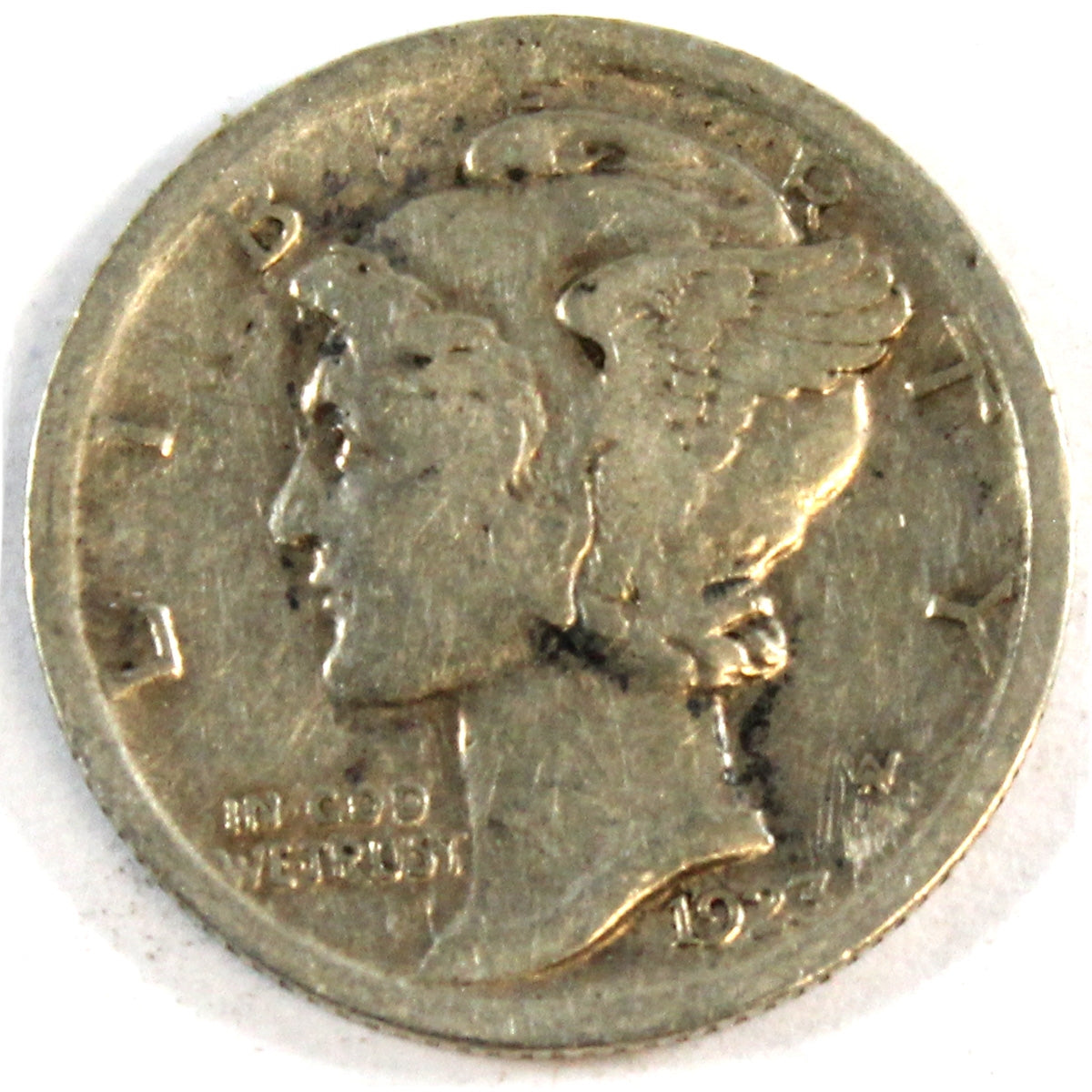 1923 USA Dime Very Fine (VF-20)