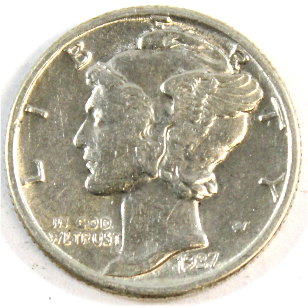 1937 USA Dime EF-AU (EF-45)