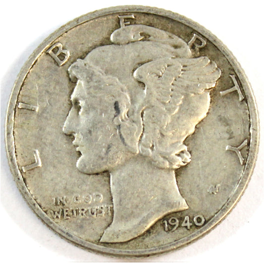 1940 USA Dime VF-EF (VF-30)