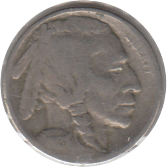 1913 S Var. 1 Raised Ground USA Nickel F-VF (F-15) $