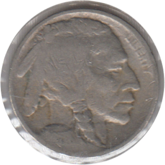 1913 Var. 2 Recessed Ground USA Nickel F-VF (F-15)