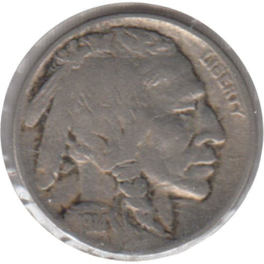 1914 USA Nickel VF-EF (VF-30)