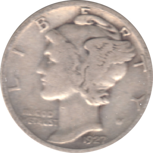 1927 USA Dime Circulated