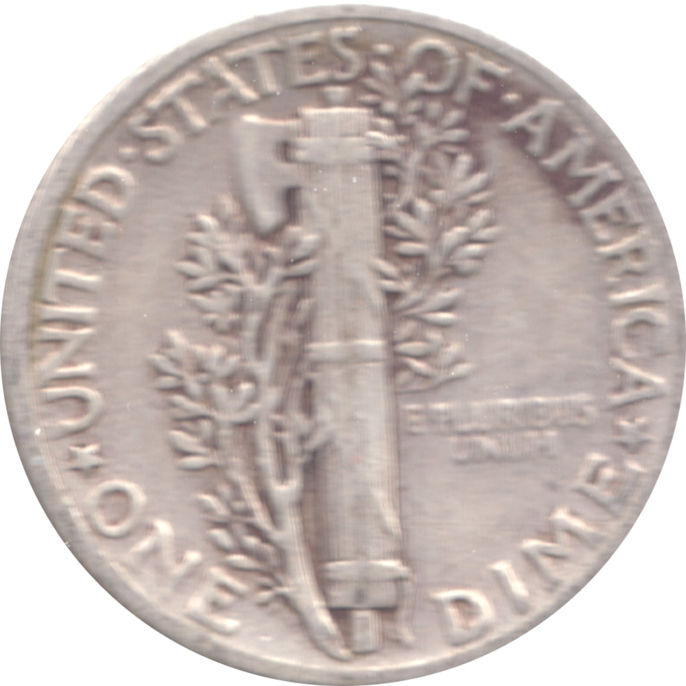 1937 USA Dime Circulated