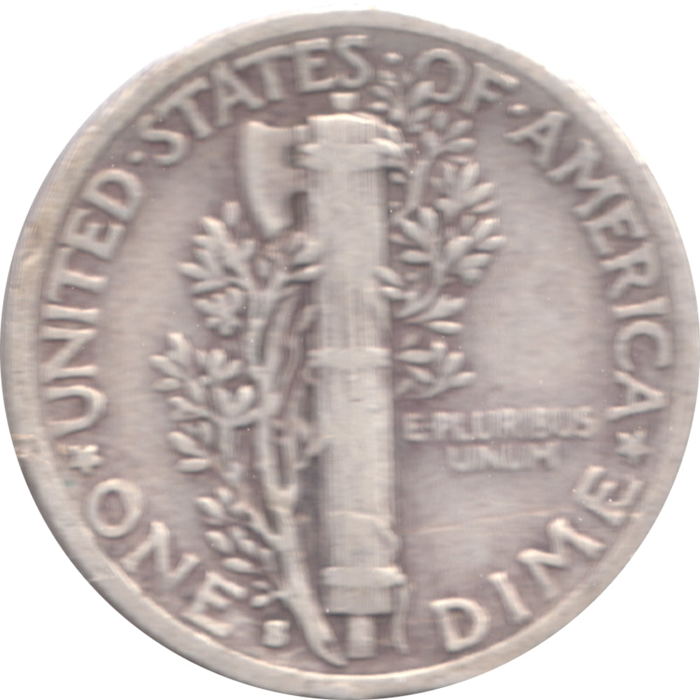 1941 S USA Dime Circulated