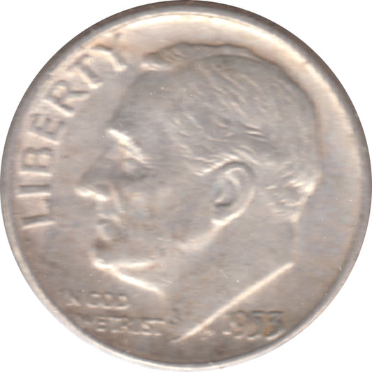 1953 USA Dime Circulated