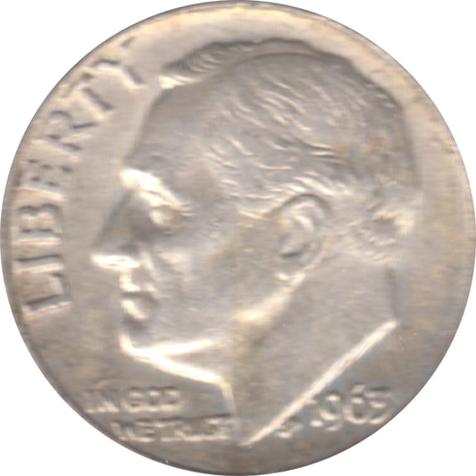 1963 D USA Dime Circulated