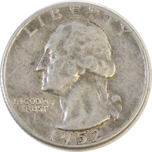 1952 D USA Quarter Circulated