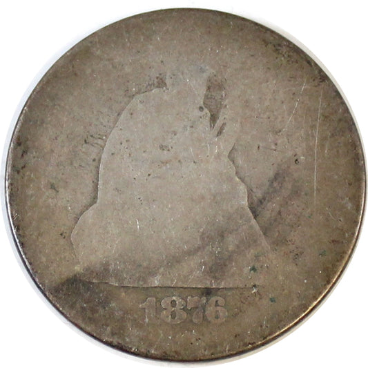 1876 USA Quarter Poor