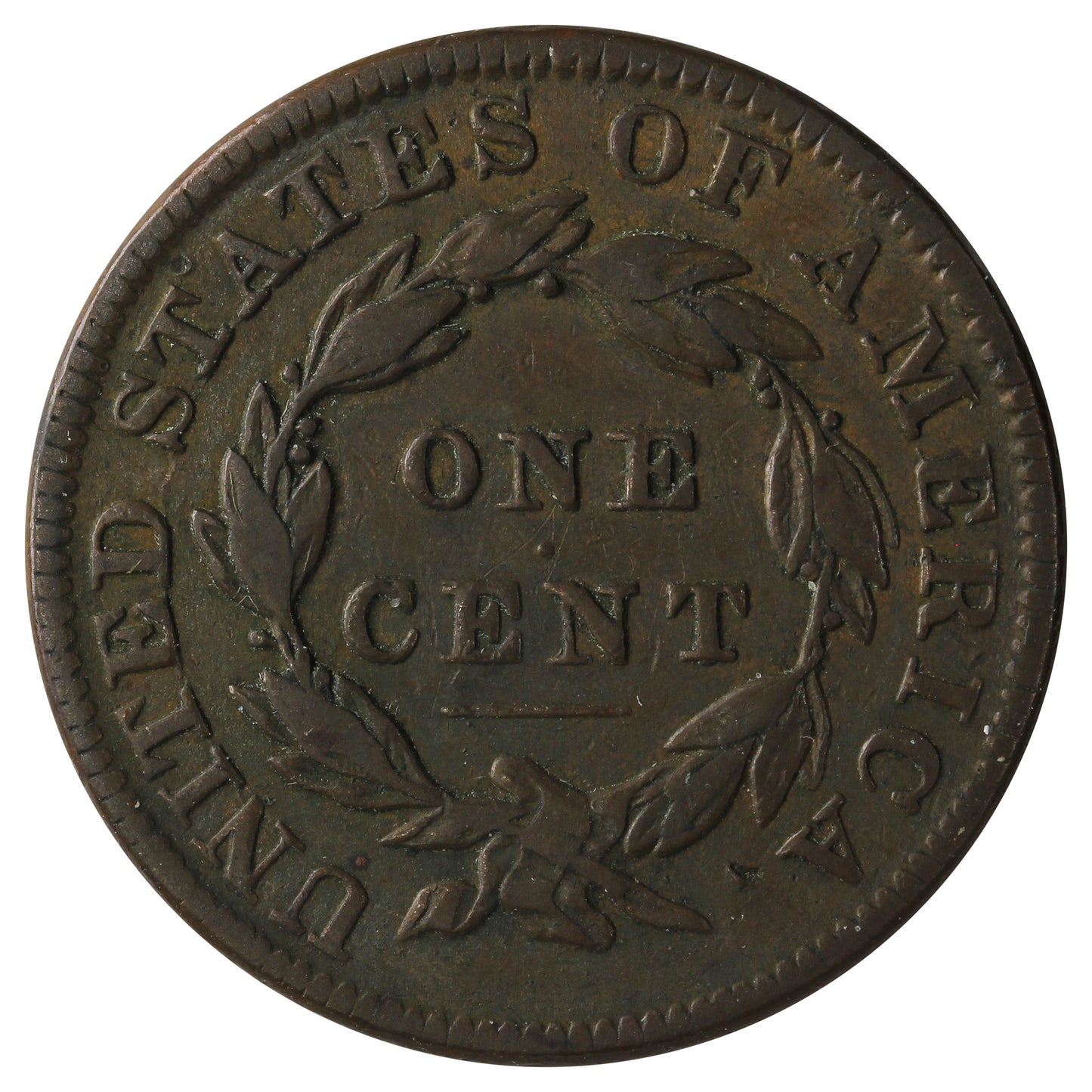 1834 Small 8, Large Stars, Medium Letters USA Cent Very Fine (VF-20) $