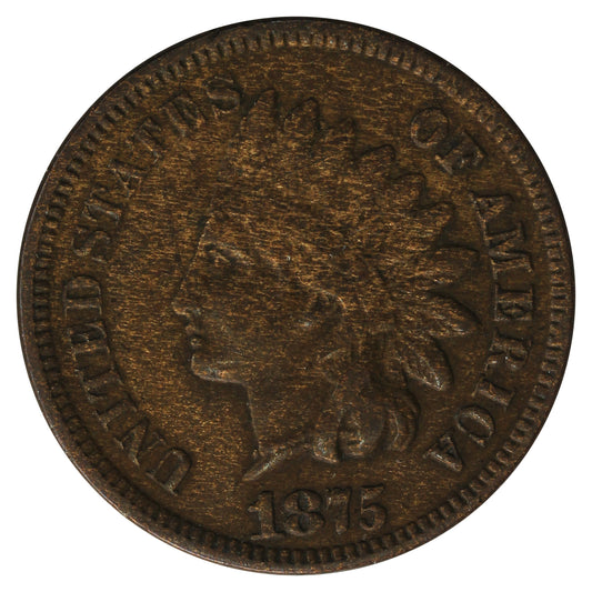 1875 USA Cent Fine (F-12) $