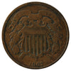 1867 USA 2 Cents F-VF (F-15) $