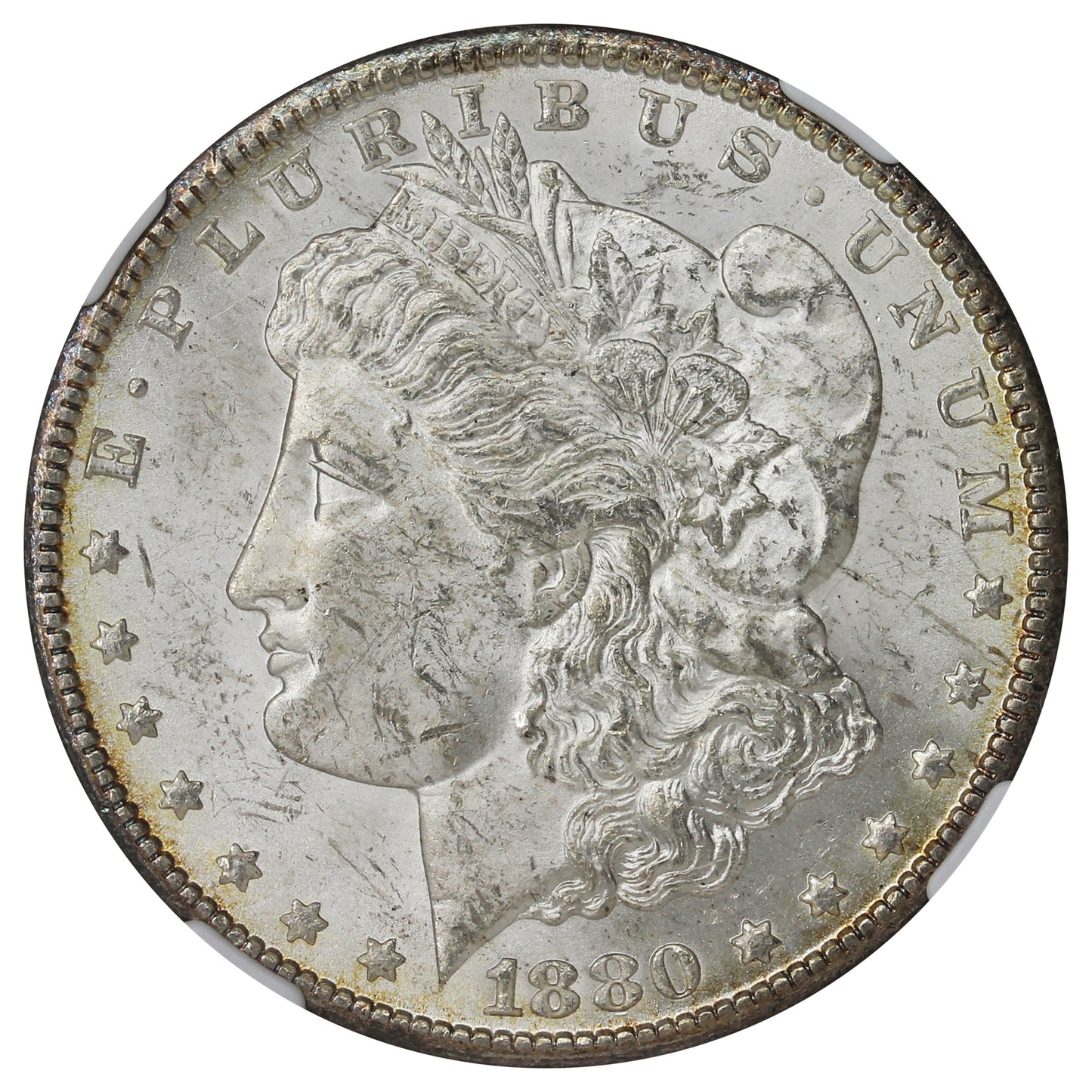 1880 CC USA Dollar NGC Certified MS-62