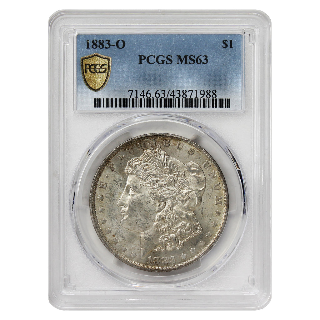 1883 O USA Dollar PCGS Certified MS-63