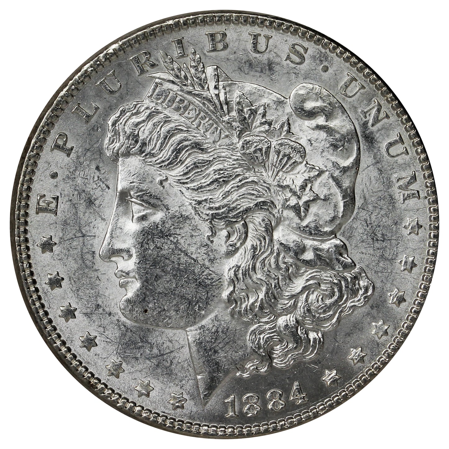 1884 USA Dollar Uncirculated (MS-60) $