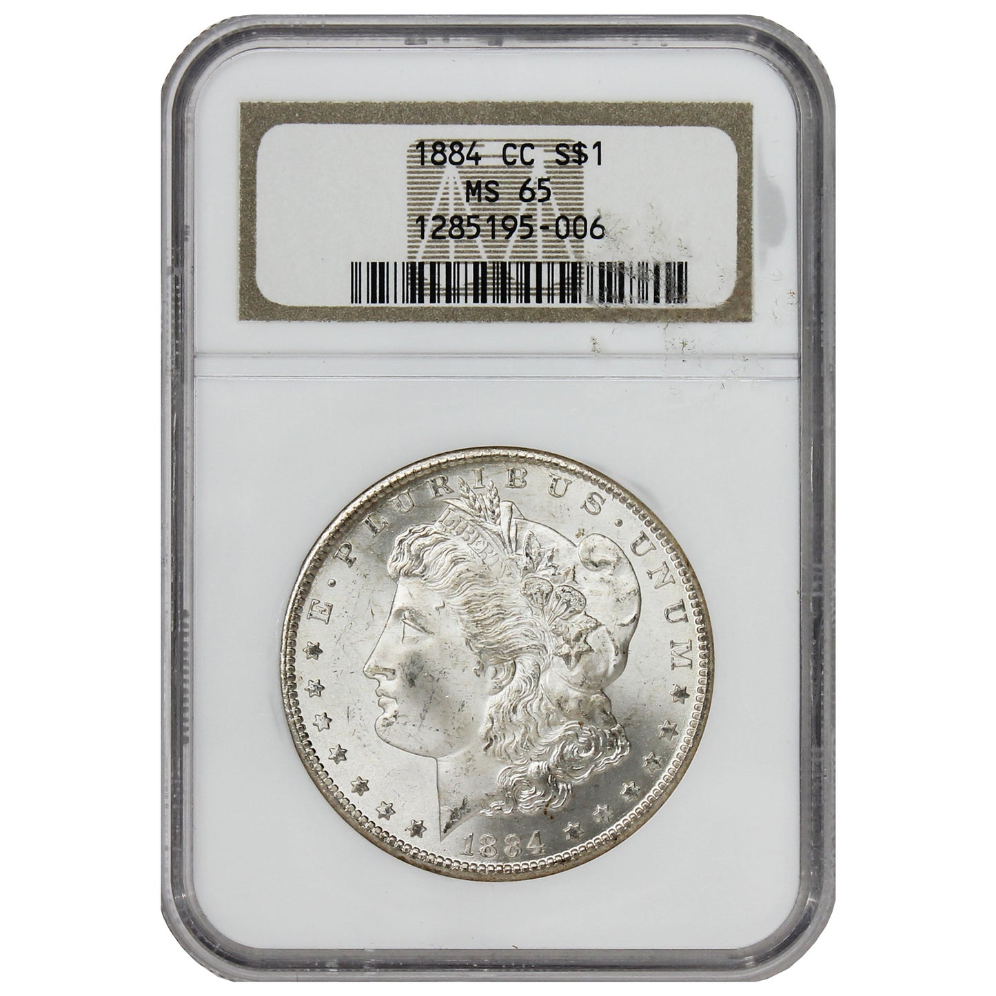 1884 CC USA Dollar NGC Certified MS-65