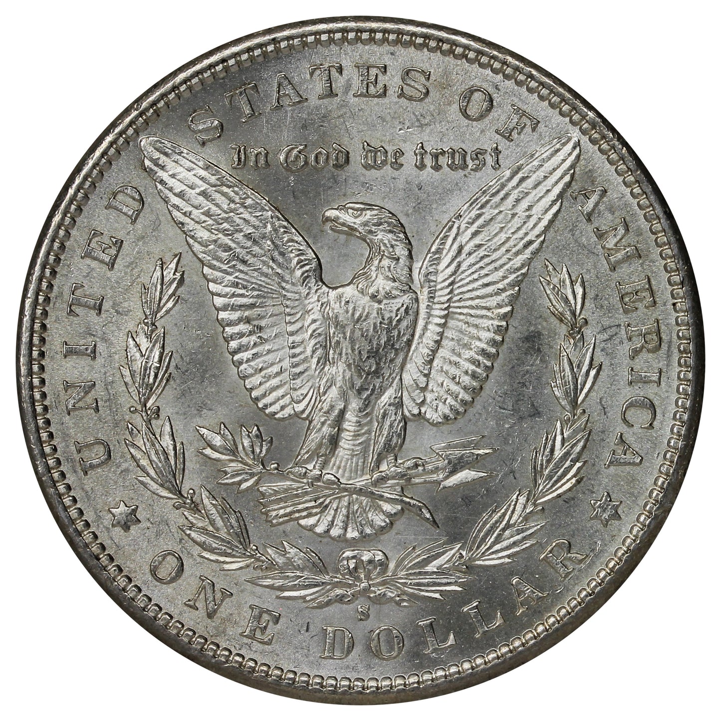 1897 S USA Dollar Brilliant Uncirculated (MS-63) $