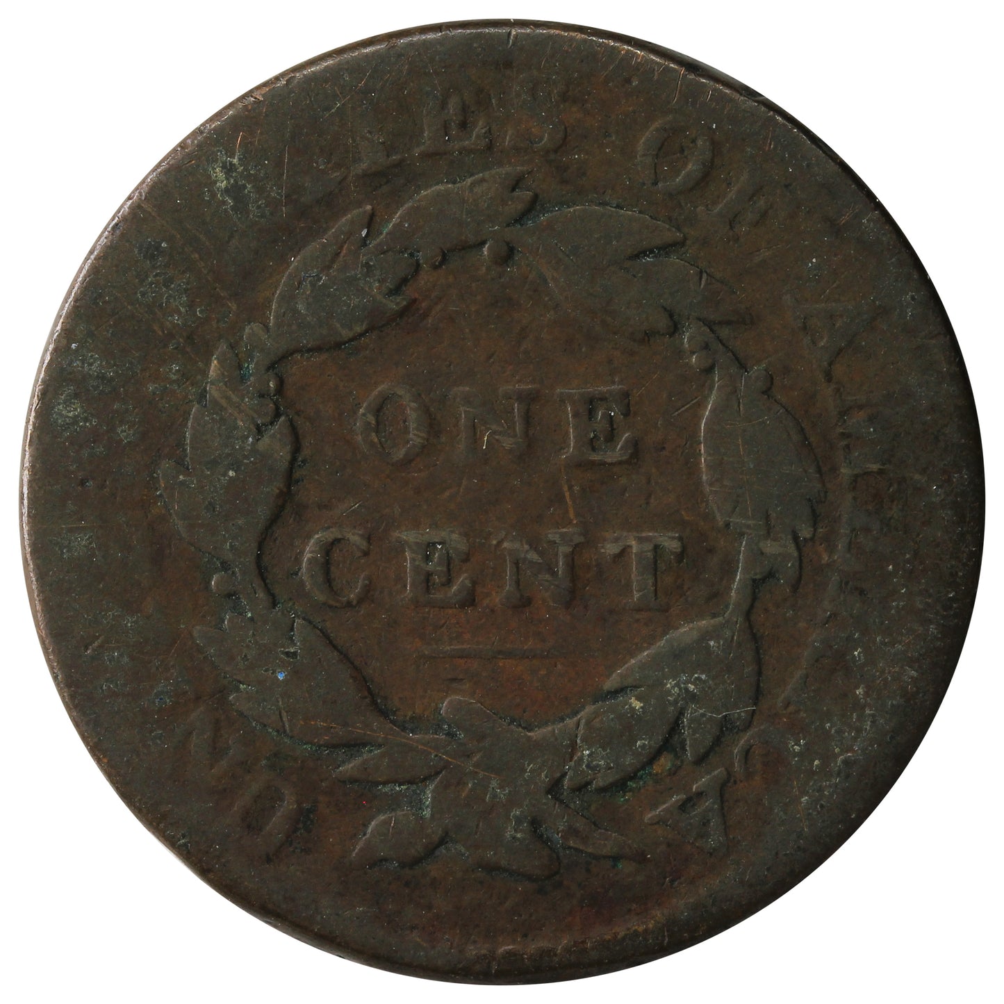 1819 Large Date USA Cent About Good (AG-3)