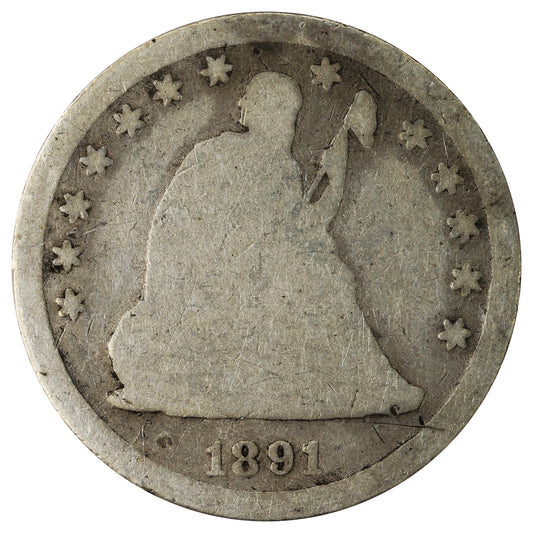 1891 USA Quarter Filler