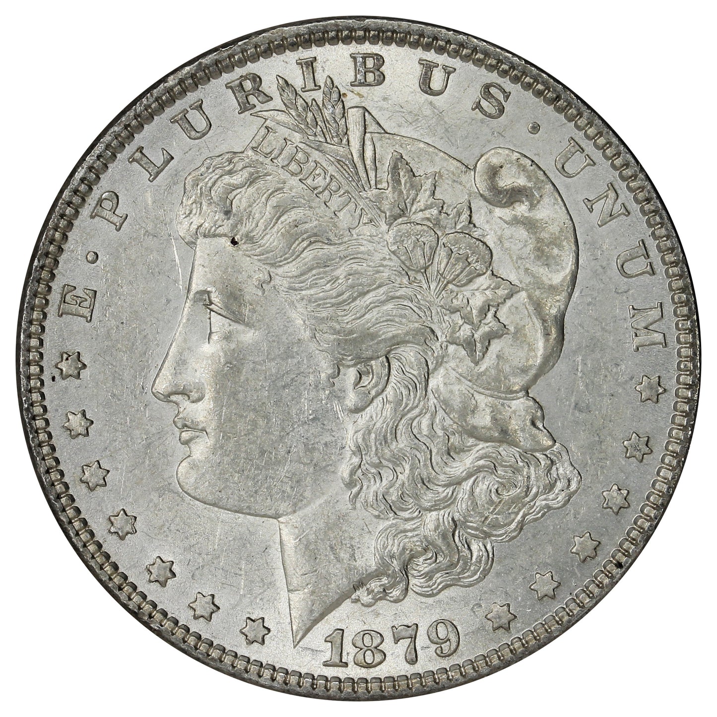 1879 USA Dollar Almost Uncirculated (AU-50)