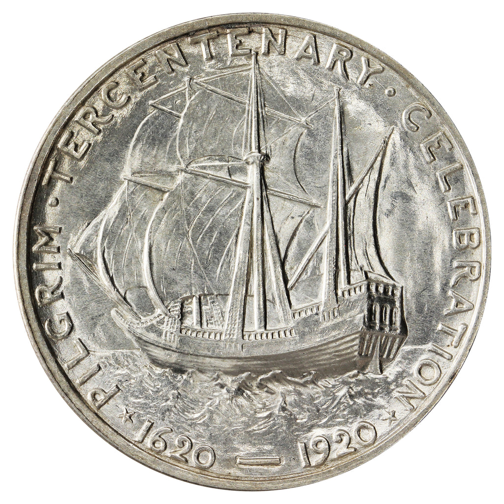 1920 D Pilgrim Tercentenary Brilliant Uncirculated (MS-63) $