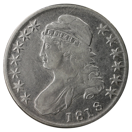 1818 USA Half Dollar VF-EF (VF-30) $