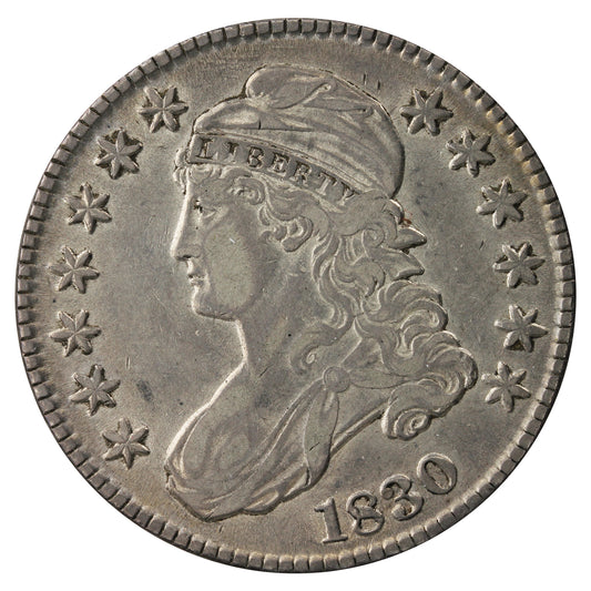 1830 Large O USA Half Dollar EF-AU (EF-45) $