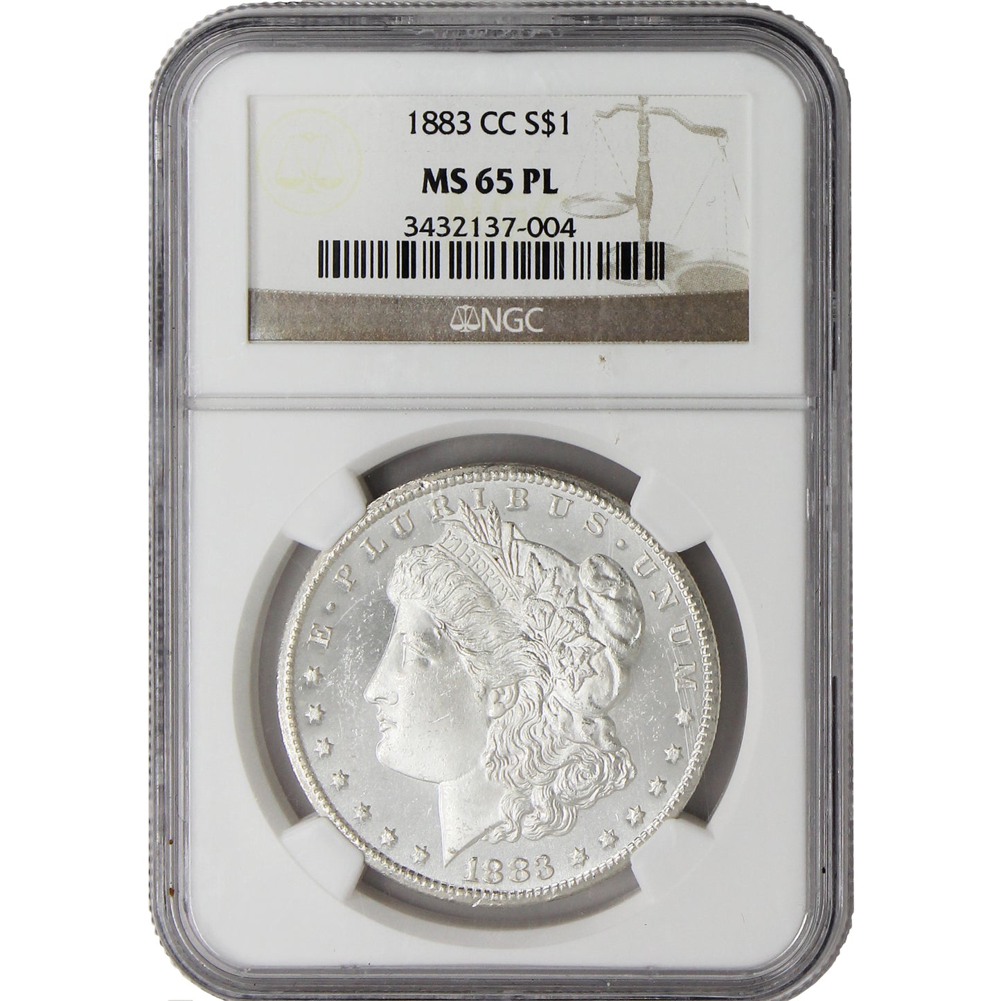 1883 CC USA Dollar NGC Certified MS-65 PL