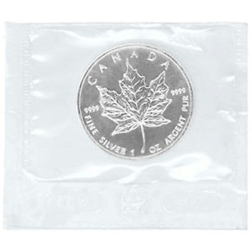 2002 Canada $5 1oz Silver Maple Leaf SEALED (No Tax) May be lightly toned