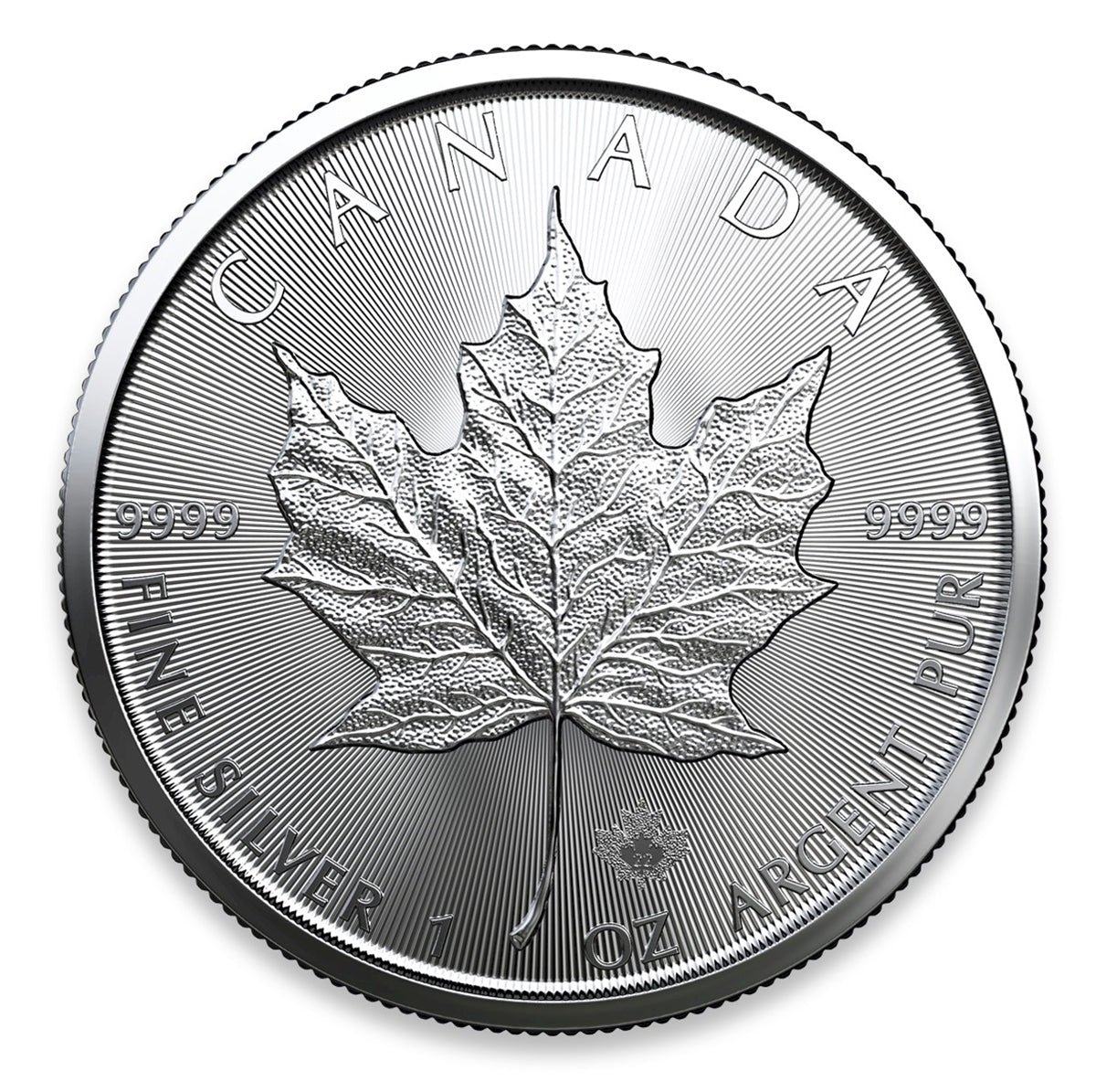 2016 Canada $5 1oz. Silver Maple Leaf WITH CAPSULE (No Tax)