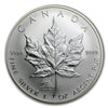 2004 Canada Year of the Monkey Privy 1oz. Silver Maple Leaf (TAX Exempt) Lightly Toned